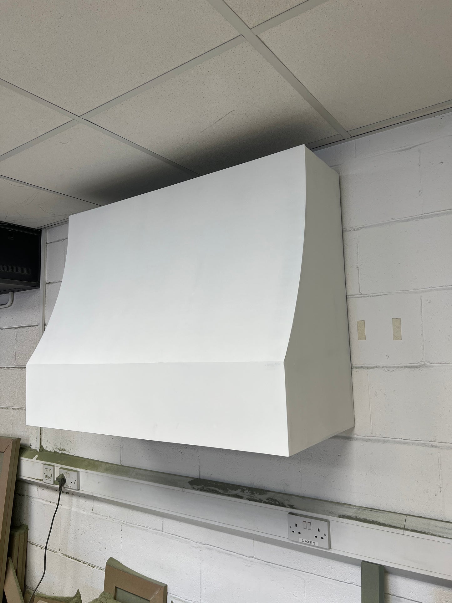 Sloped Cooker Hood