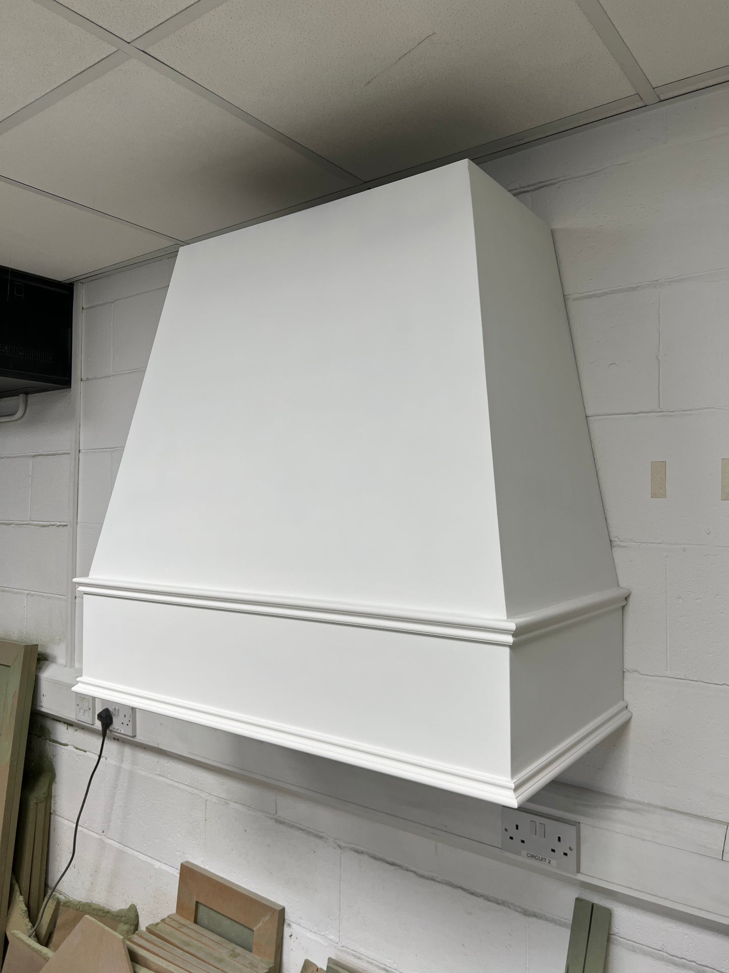 Angled Cooker Hood