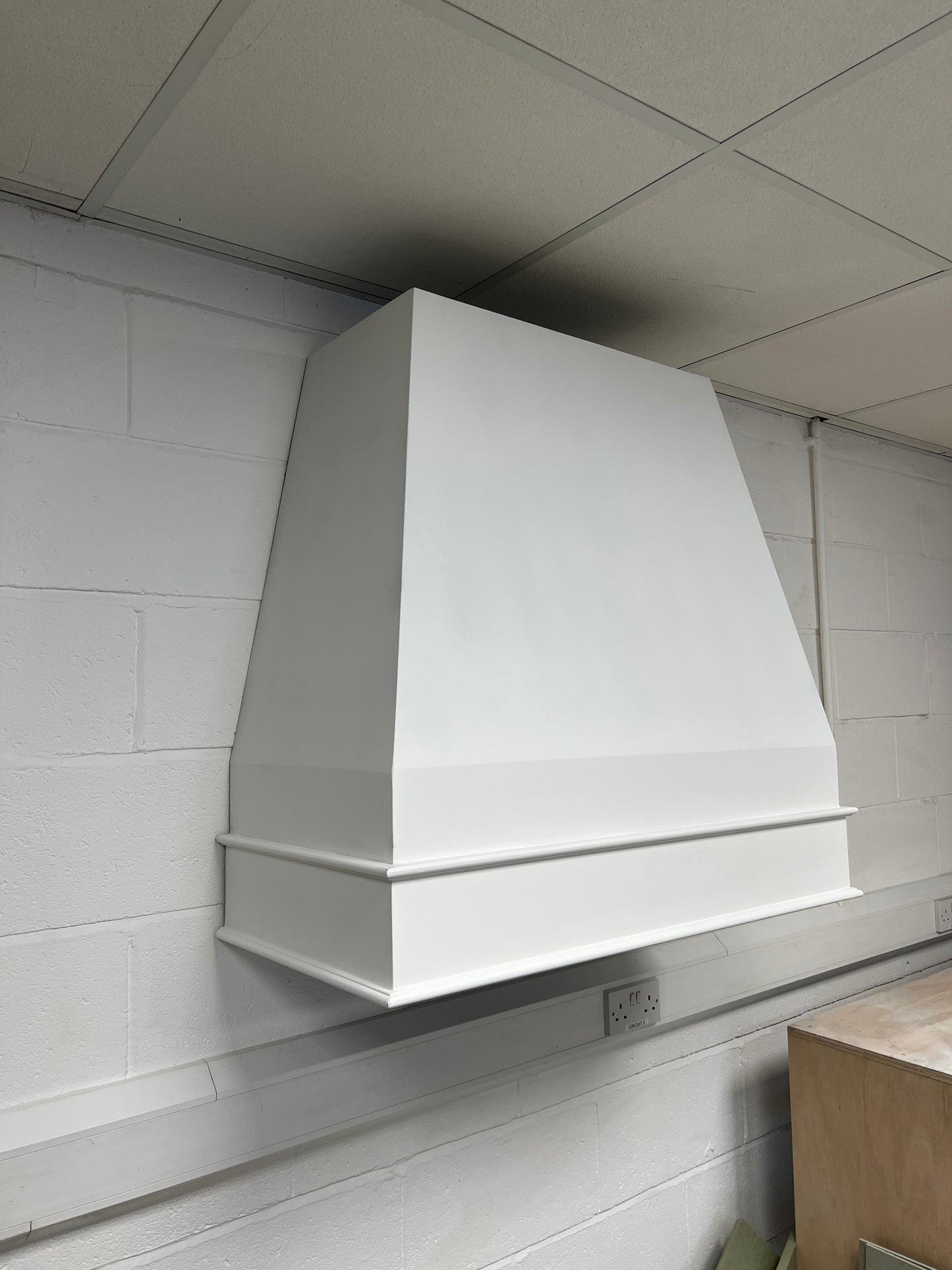 Angled Stepped Cooker Hood