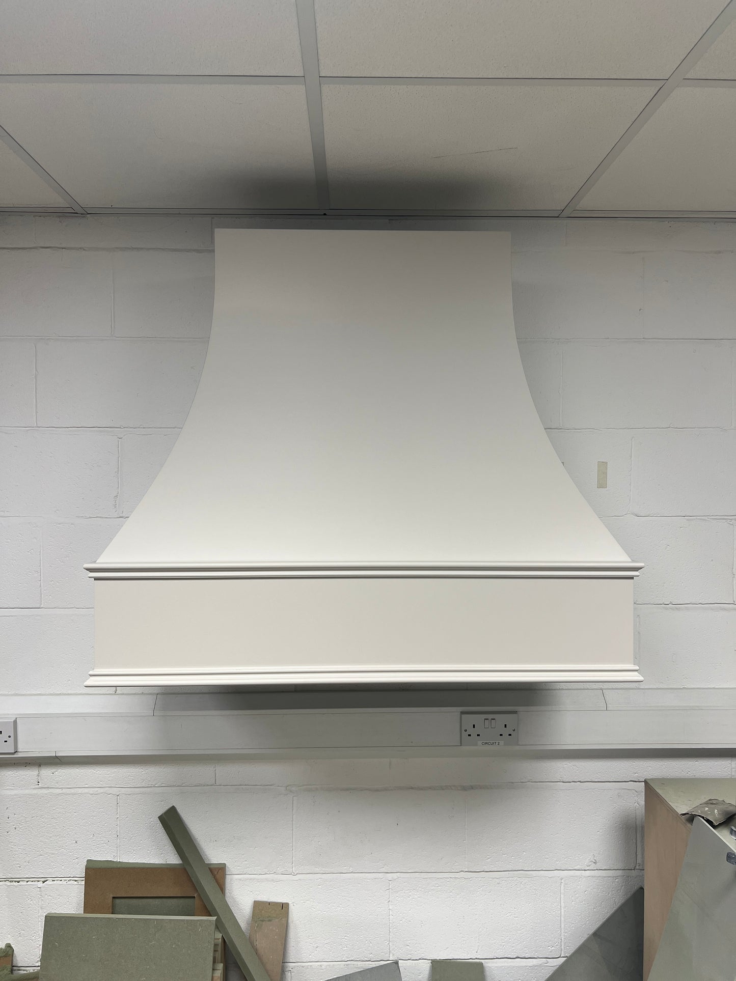 Curved Cooker Hood